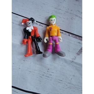Imaginext DC Super friends Harley Quinn Figure Red And Black Joker Figures